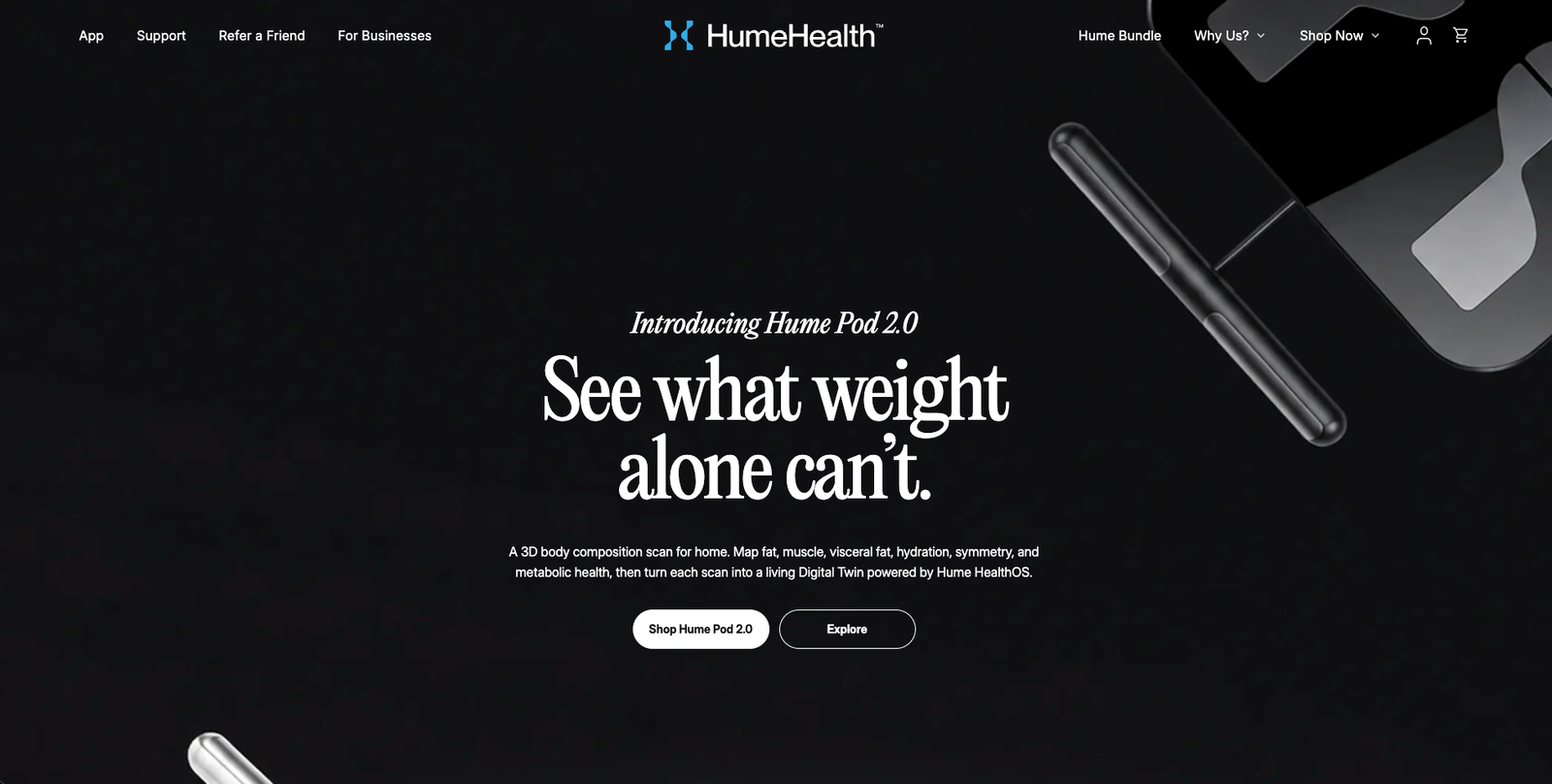 Hume Pod 2.0 smart scale